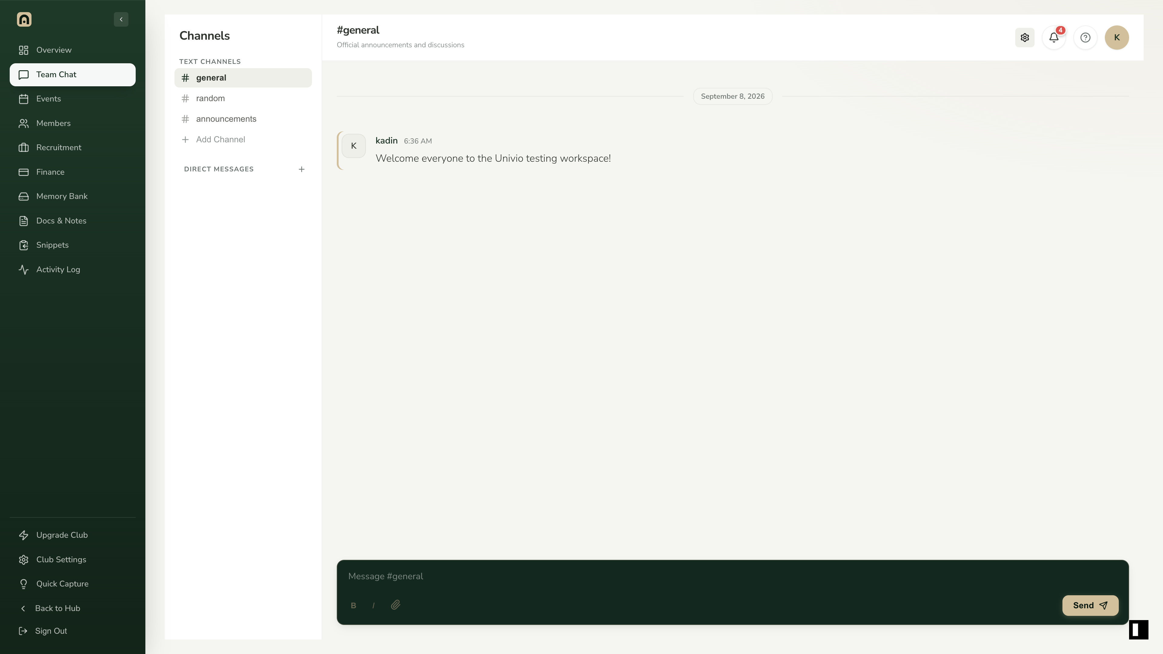 Chat Where You Work